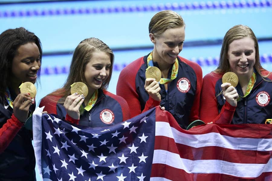 Which U.S. state has produced the most U.S. Olympic Gold medalists?